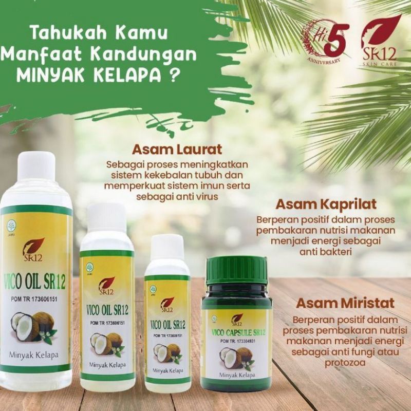 

VCO Oil SR12/Minyak Kelapa Murni/multifungsi segala obat