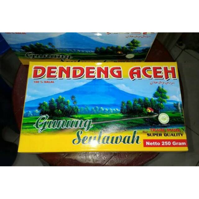 

Dendeng Sapi cap GS (Gunung Seulawah) Khas Aceh 250 gr