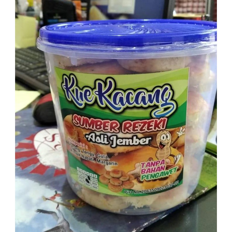 Kue Kacang Asli Jember/Kue Kacang Sumber Rejeki