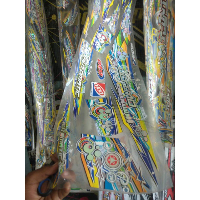 striping transparan hologram vario 125/150 LED TERMURAH