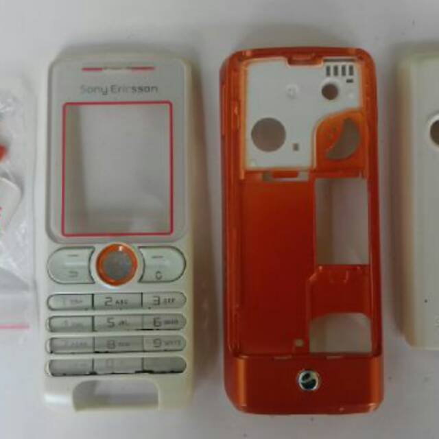 Casing fullset sony ericsson w200 w200i putih O.C