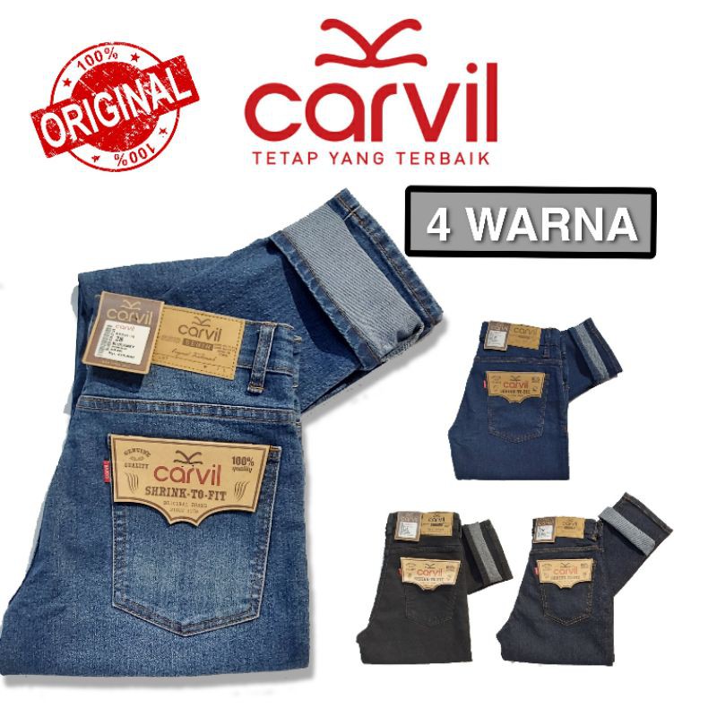 Carvil Jeans Slimfit Art Noubu / Celana Jeans Pria Murah / Ramayana Jatinegara