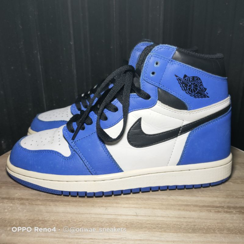 Sepatu Sneakers Bekas Second -- Nike Air Jordan 1 High "Game Royal" Blue
