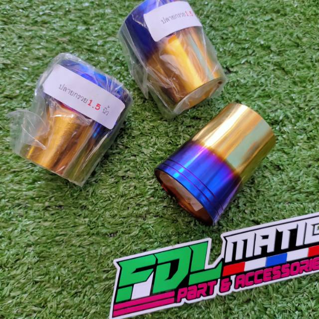 Corong Knalpot 2Tone Mini Original Heng Thailand