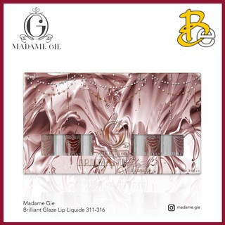 ⭐️ Beauty Expert ⭐️ Madame Gie Brilliant Glaze Lip Liquide - MakeUp Lip Gloss Lipstik