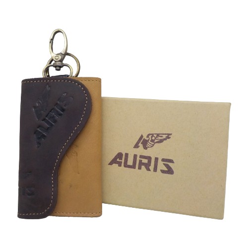 Auris 48001 Dompet Kulit Motor STNK Gantungan Kunci Mobil- Warna Acak Campur