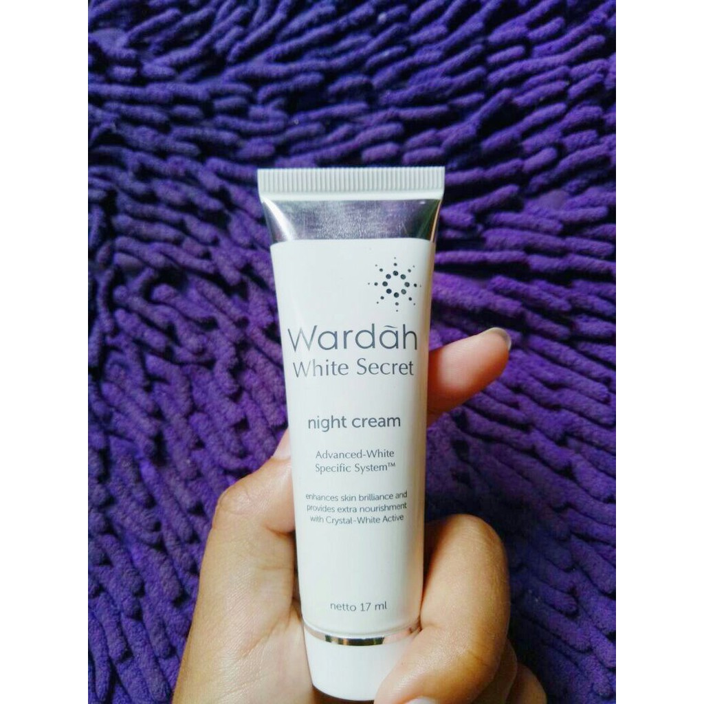 ★ BB ★ WARDAH White Secret Night Cream Tube 17 ml