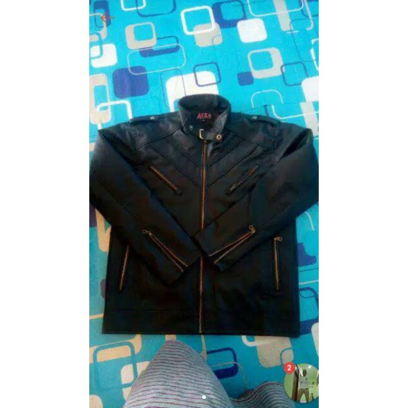 jaket motor/jaket semi kulit/jaket korea/jaketmurah