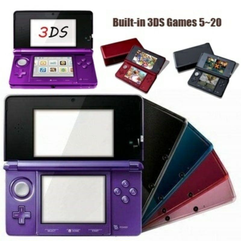 NINTENDO 3DS MC 32/64/128GB FULL GAMES