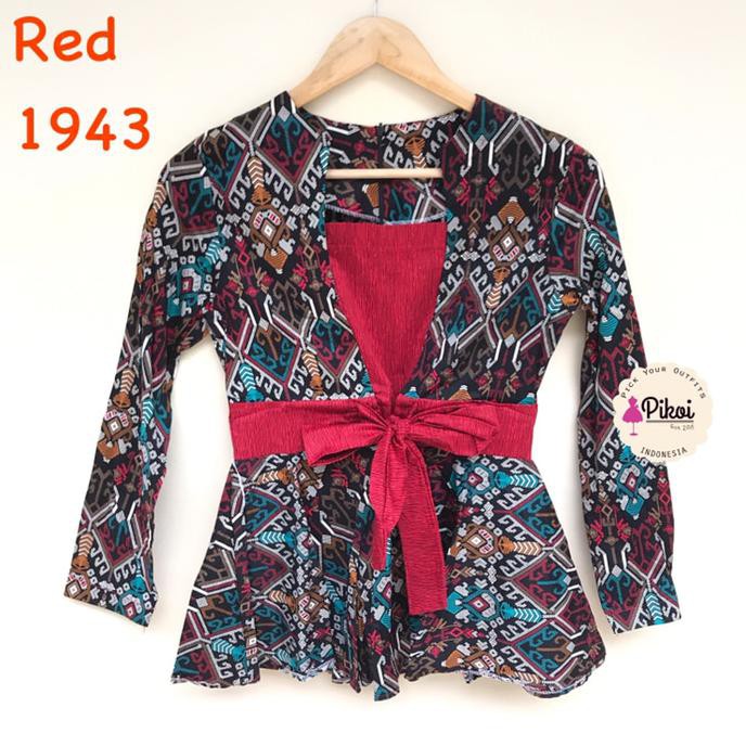 Model Baru Promo Baju Batik Modern Wanita Batik Lengan Panjang Batik Kantor Bersahabat