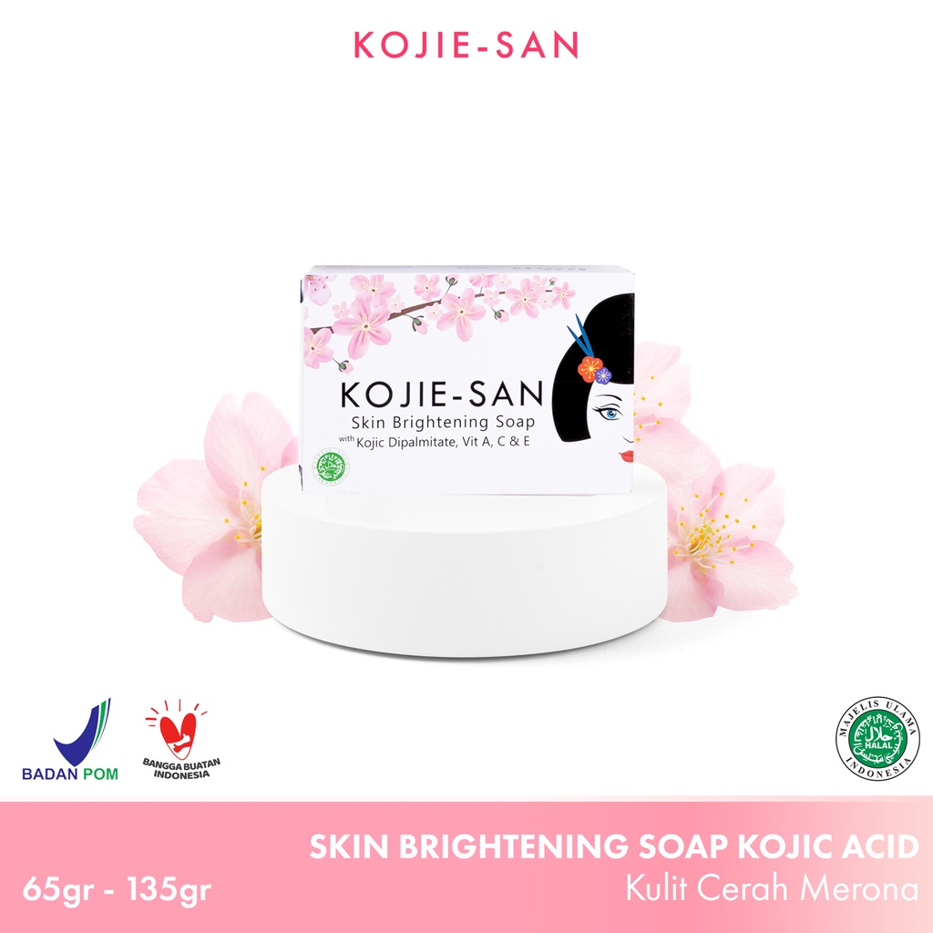 SABUN KOJISAN / KOJIESAN / KOJIE SAN / Kojie-San - Brightening Soap Kojic 65 gr