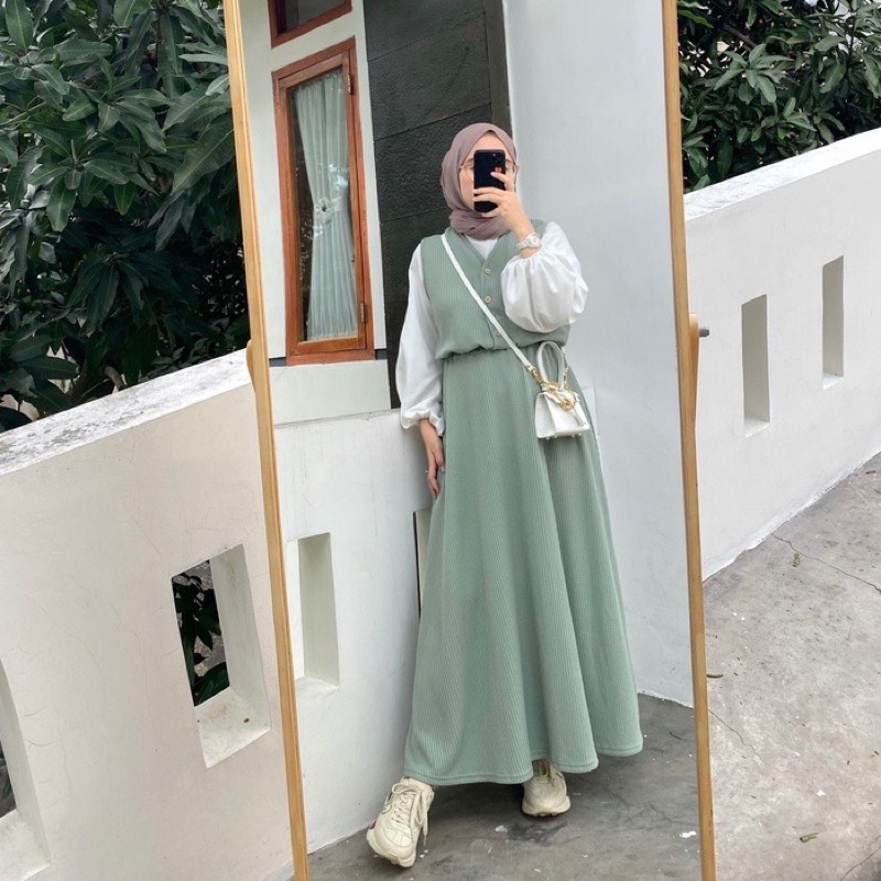 Waffle Cella Overall by Outfix