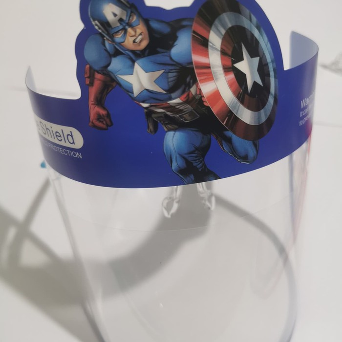 Dijual face shield nagita kaca mata anak kacamata karakter boneka RANDOM - Kapten Amerika Diskon