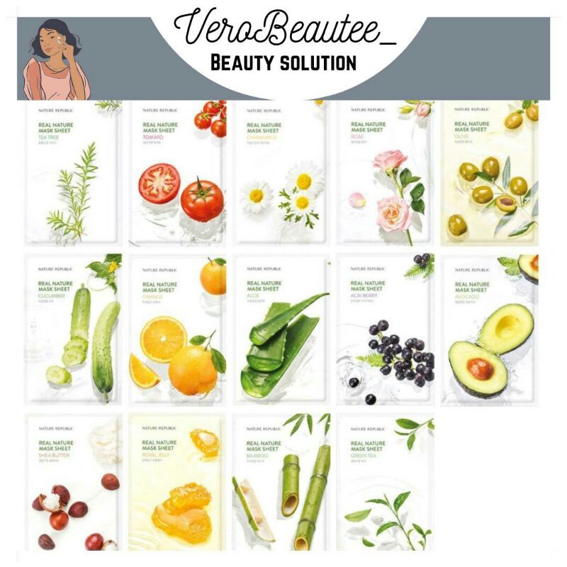 SHEET MASK NATURE REPUBLIC ORIGINAL