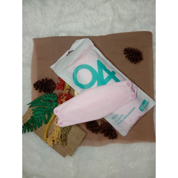 KF94 WARNA PINK MUDA ISI 10
