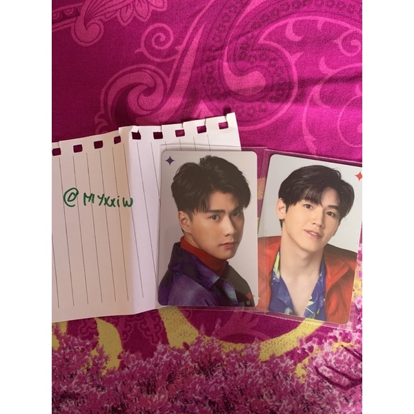 BOOKED photocard gmmtv super color series ohm pawat