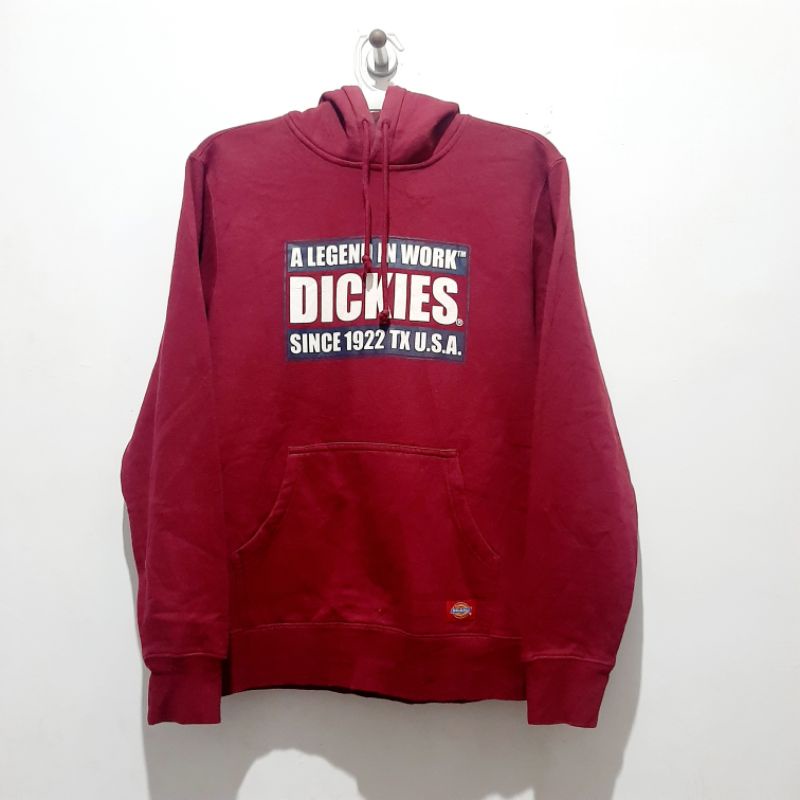 Hoodie Original DICKIES Merah Marun