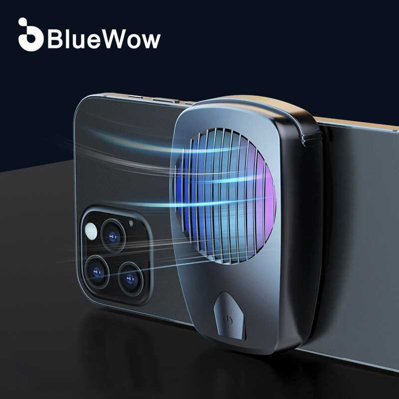 Bluewow Kipas Pendingin Smartphone Cooling Fan Battery Version - TH10 ( Mughnii )