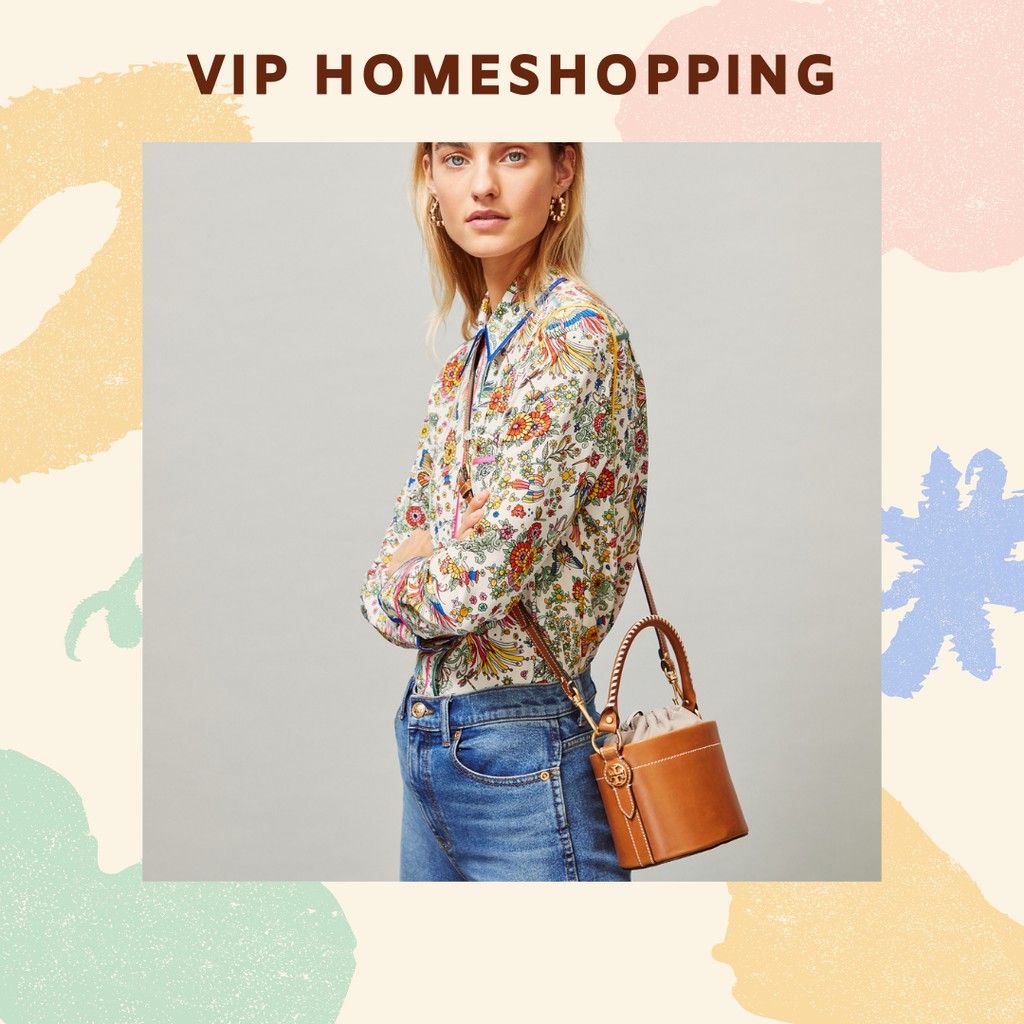 Tas Wanita Tory Burch Miller Small Canteen Bag Original