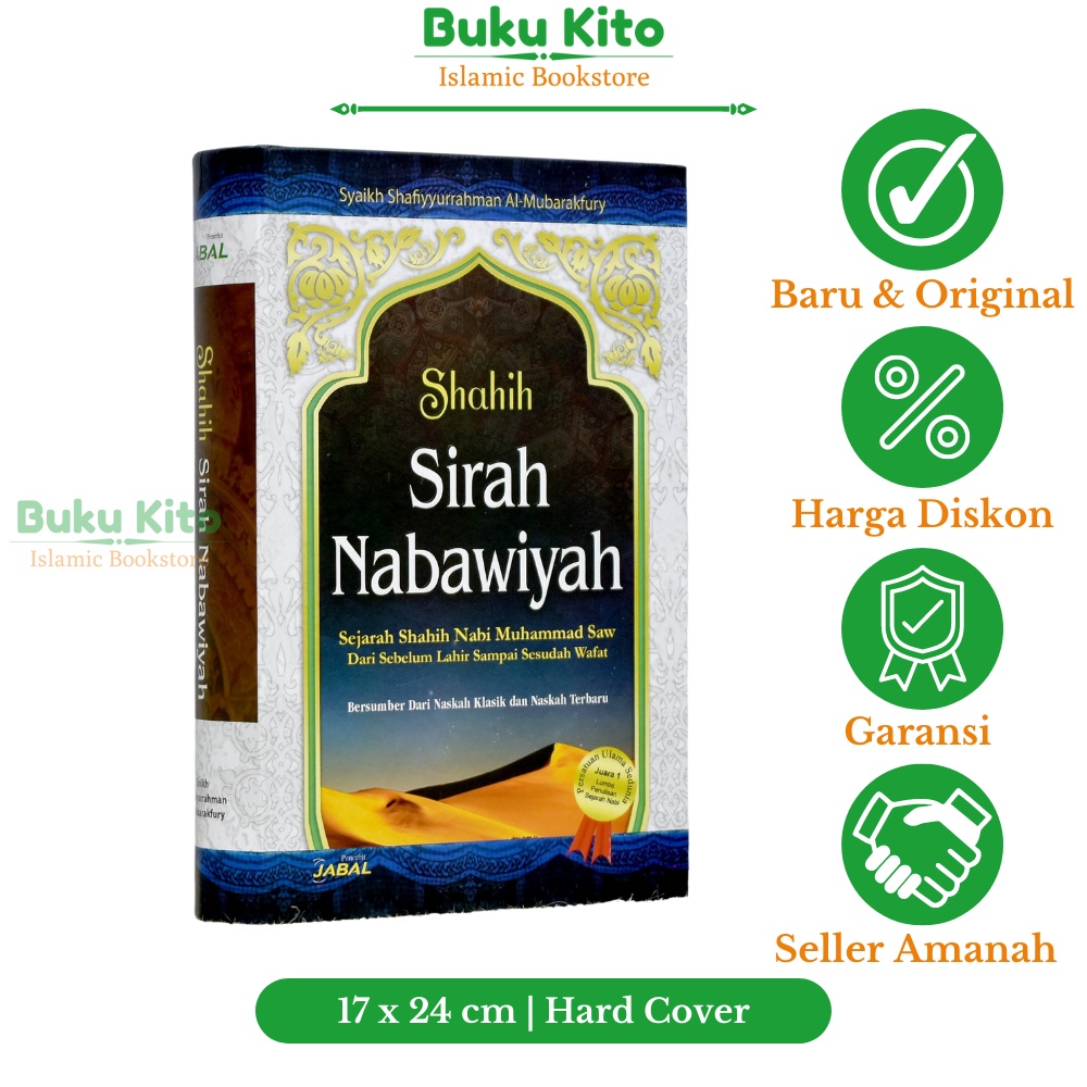 Jual Bukukito Buku Shahih Sirah Nabawiyah Sejarah Hidup Rasulullah Terlengkap Karya Syaikh 1293