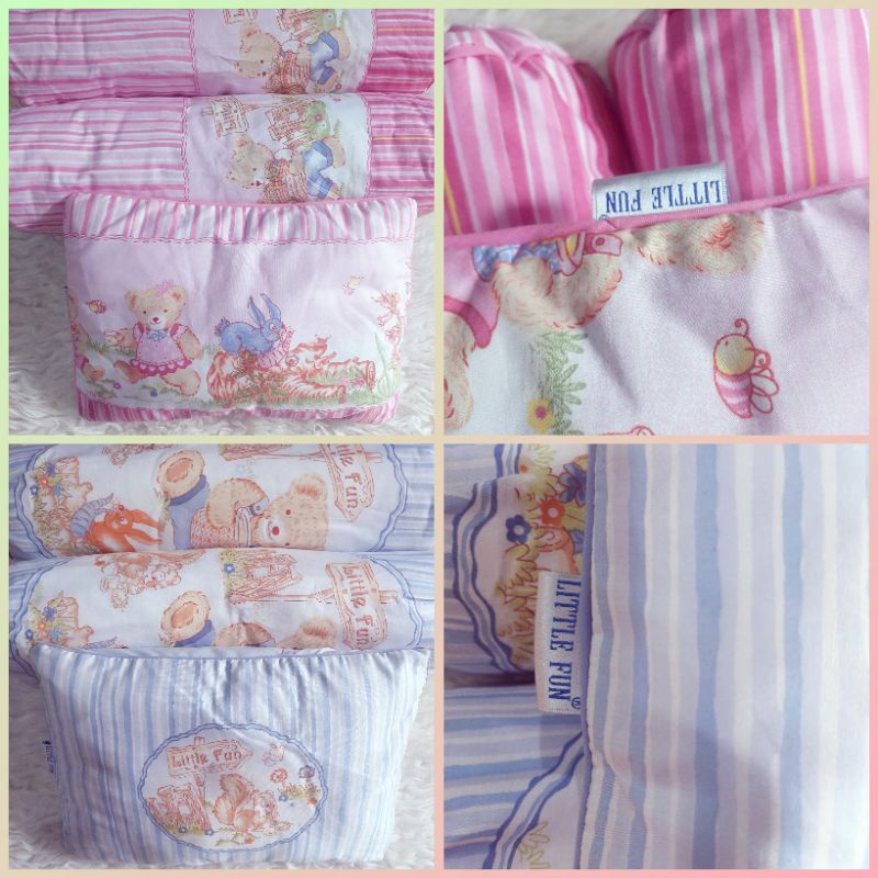 Bantal guling bayi set Little Fun