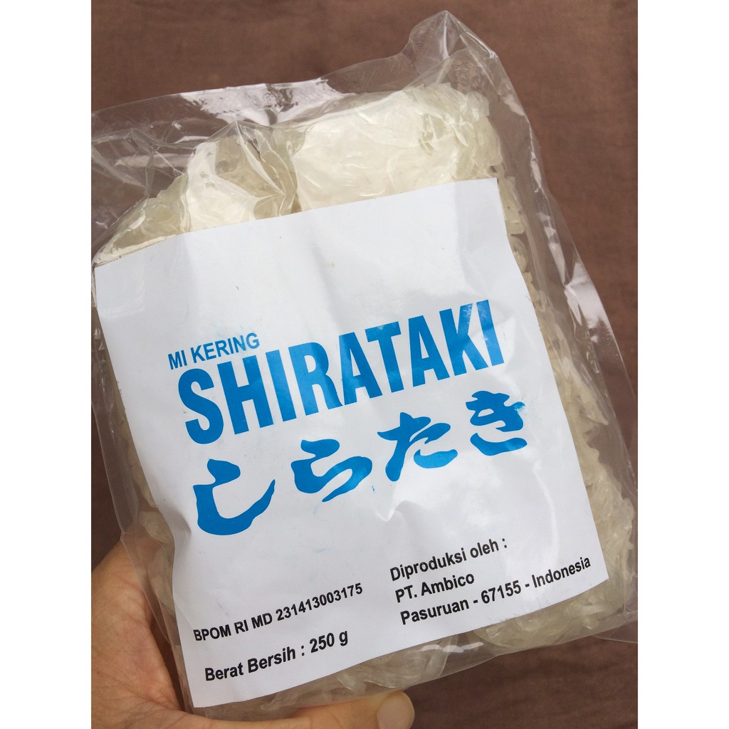 

Mi Kering Shirataki 250gr