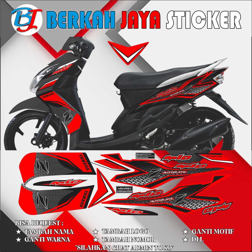 STRIPING THAILAND MIO SOUL Z KARBU 1