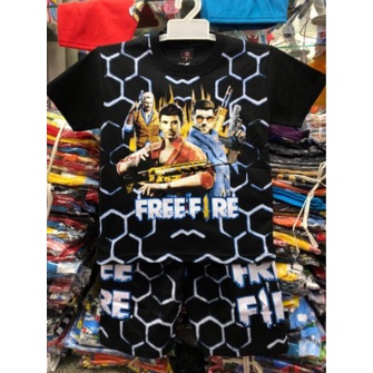 Pakaian Anak Motif Freefire Terbaru Harga Terjangkau New Motif