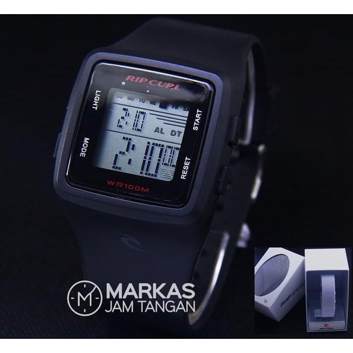 Jam Tangan Ripcurl Atom Digital Rubber Include Box Ripcurl | MRKS