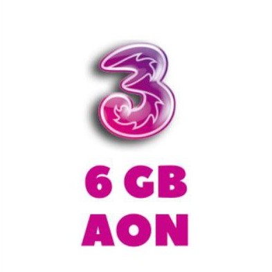 paket internet tri kuota tri 6GB aon