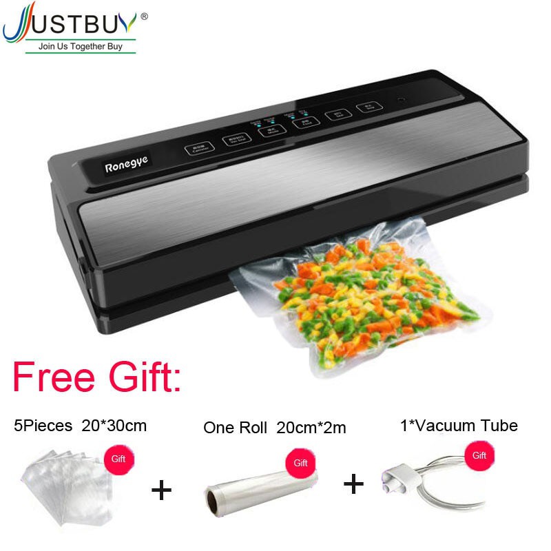 Ronegye Touchscreen Vacuum Sealer Kering Basah Vakum Makanan