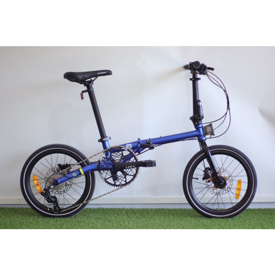 Sepeda Lipat Folding Bike Element Troy X10 X 10 speed Crank Luce Frame Chromolly Garansi Termurah Murah SNI-3