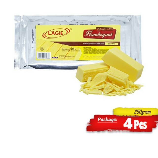 

COKLAT BLOK LAGIE FLAMBOYANT KUNING (LEMON) 4PCS