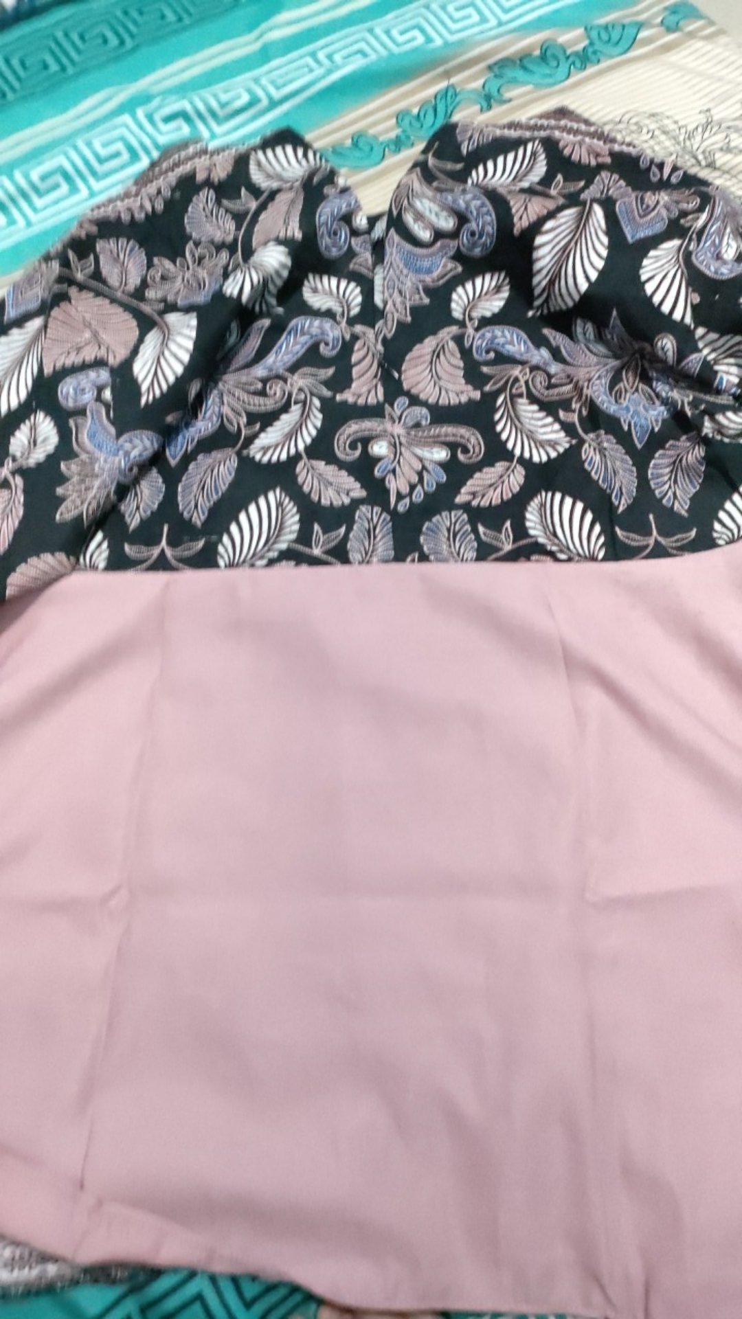 (bayar Dirumah)tunik Batik  Shibori Jumputan Terbariu  /hrb026 Yelbor