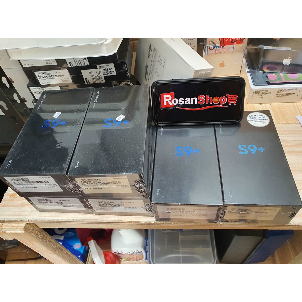 SAMSUNG GALAXY S9+ / S9 PLUS - 256GB / 64GB - Garansi 1 Thn - BNIB NEW