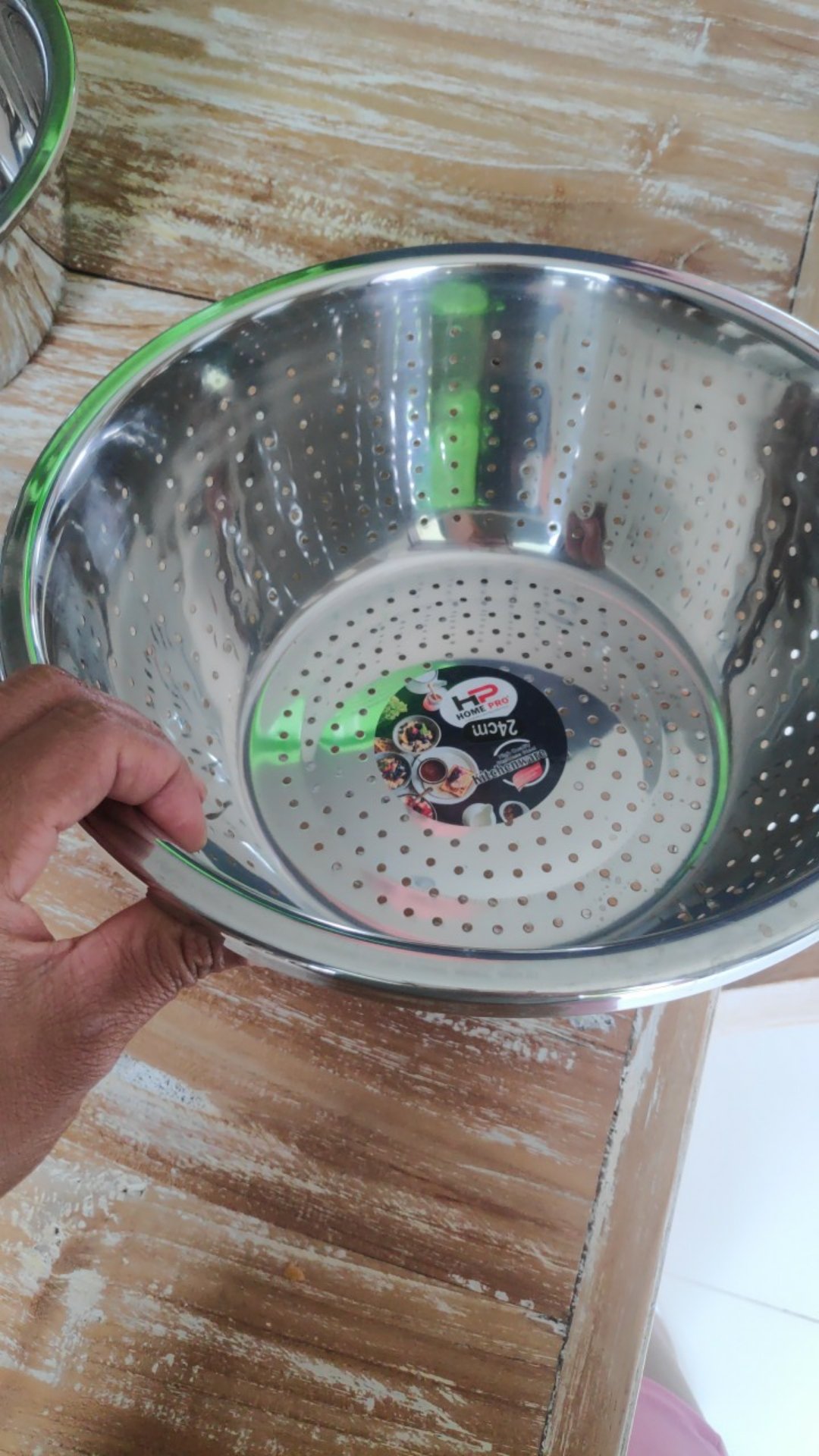 Baskom / Mangkok Stainless Premium 24 Cm