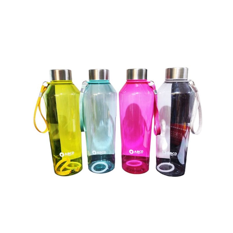 Botol Minum ABCD Tebal 800ml Tali BPA Free / Botol Minum Sporty