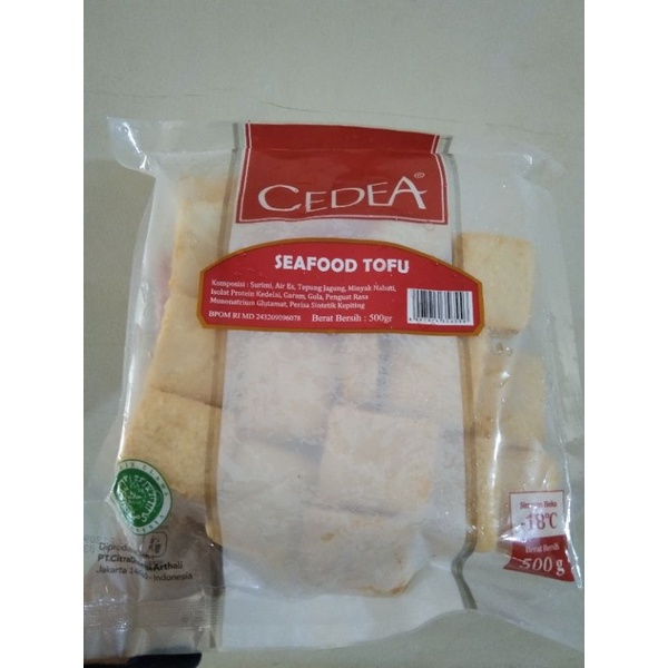 

Cedea Seafood Tofu 500 gram