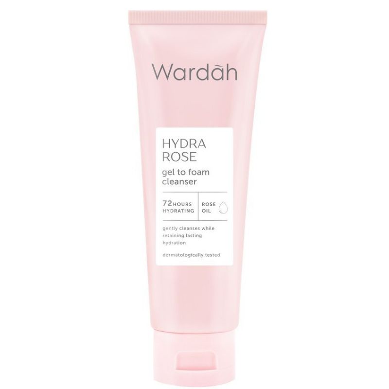 WARDAH Hydra Rose Series gel to cleanser Dewy Aqua Day Gel micro gel serum, infused toner