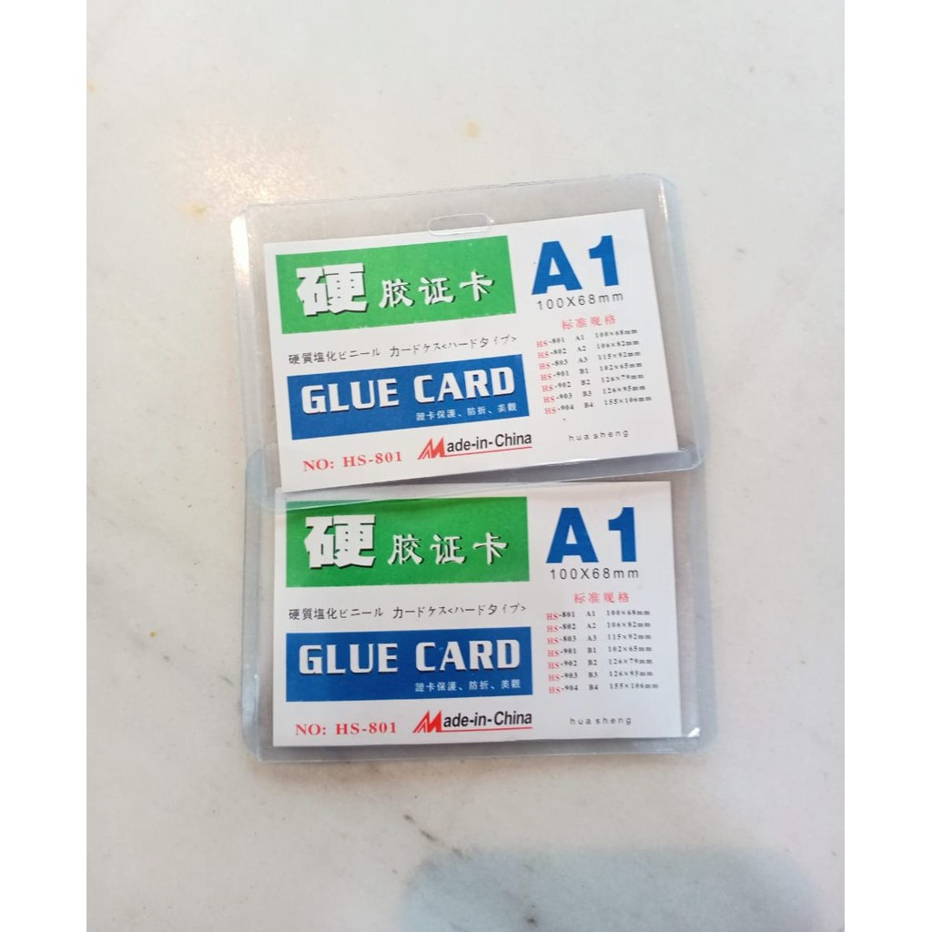 

NAME TAG PLASTIK ID CARD TANDA PENGENAL A1 ( 9,9 CM X 6,8 CM ) HORISONTAL LANDSCAPE