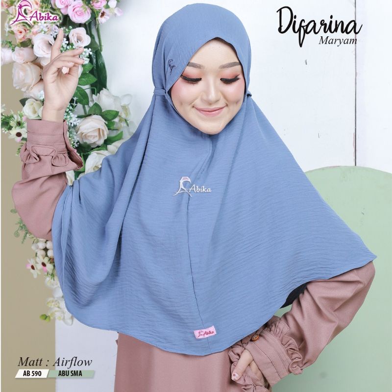 Moslem Ori Hijab Jilbab Kerudung Difarina Maryam By Abika (Ready Please Cekstok)
