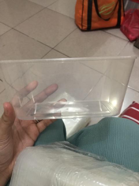 Thinwall Panjang 1000ml  - Kotak Makan Anti Panas - Food Container
