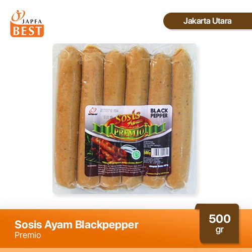 

Sosis Ayam Premio Blackpepper 500 gr