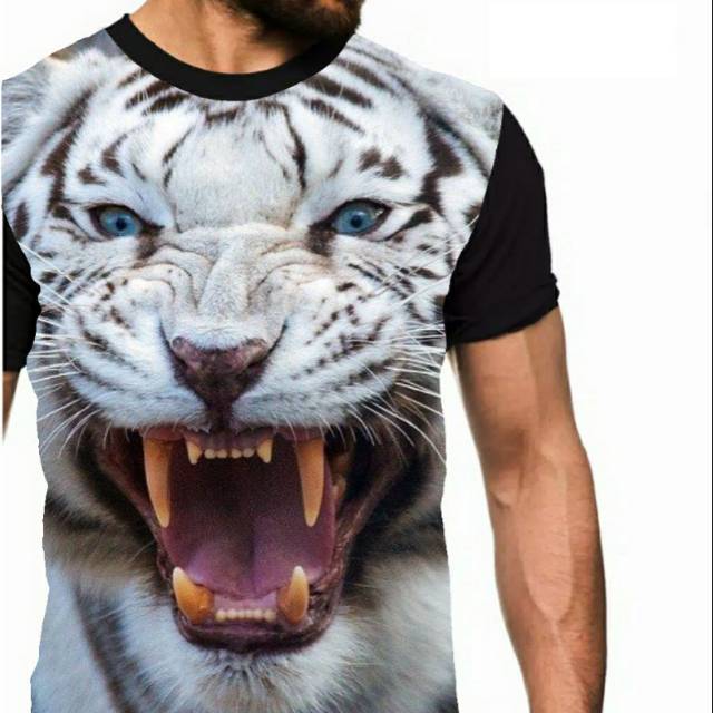 Kaos Harimau Macan putih Maung Bandung Siliwangi jati diri Sunda murah anak cowok ootd printing