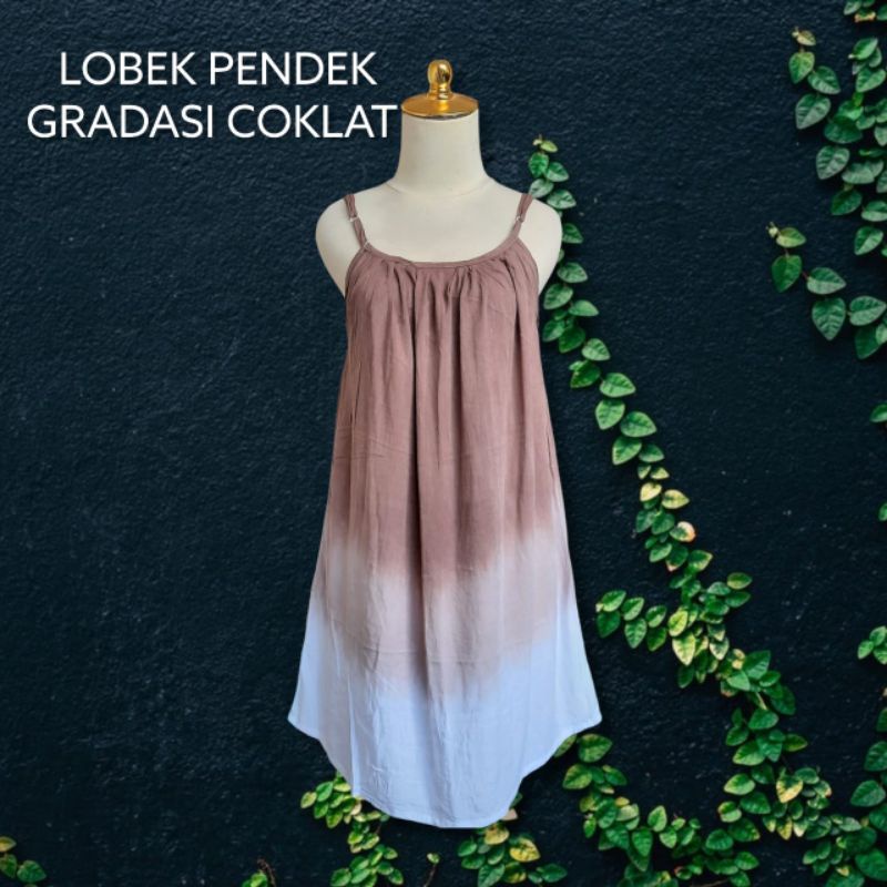 DRESS LOBEK PENDEK WANITA KATUN