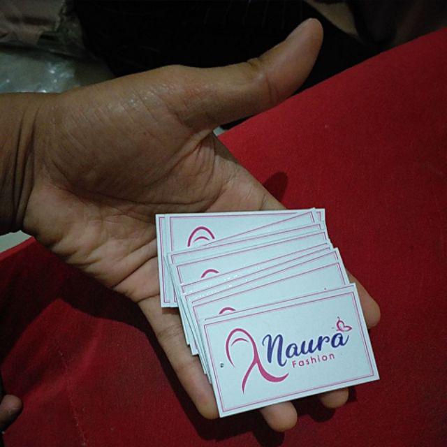 Hangtag Standart 260gr  Free Design - Free Lubang