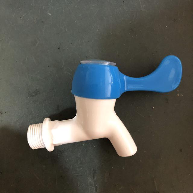 Kran Air Plastik Pvc Engkol Stik Kamar Mandi Taman Mesin Cuci