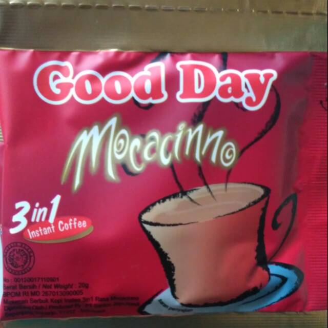 Kopi good day mocacinno isi 10