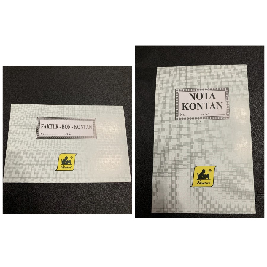 

Bon Faktur Rangkap 2 Kecil Standard Buku Nota Tegak Samping Std Ply