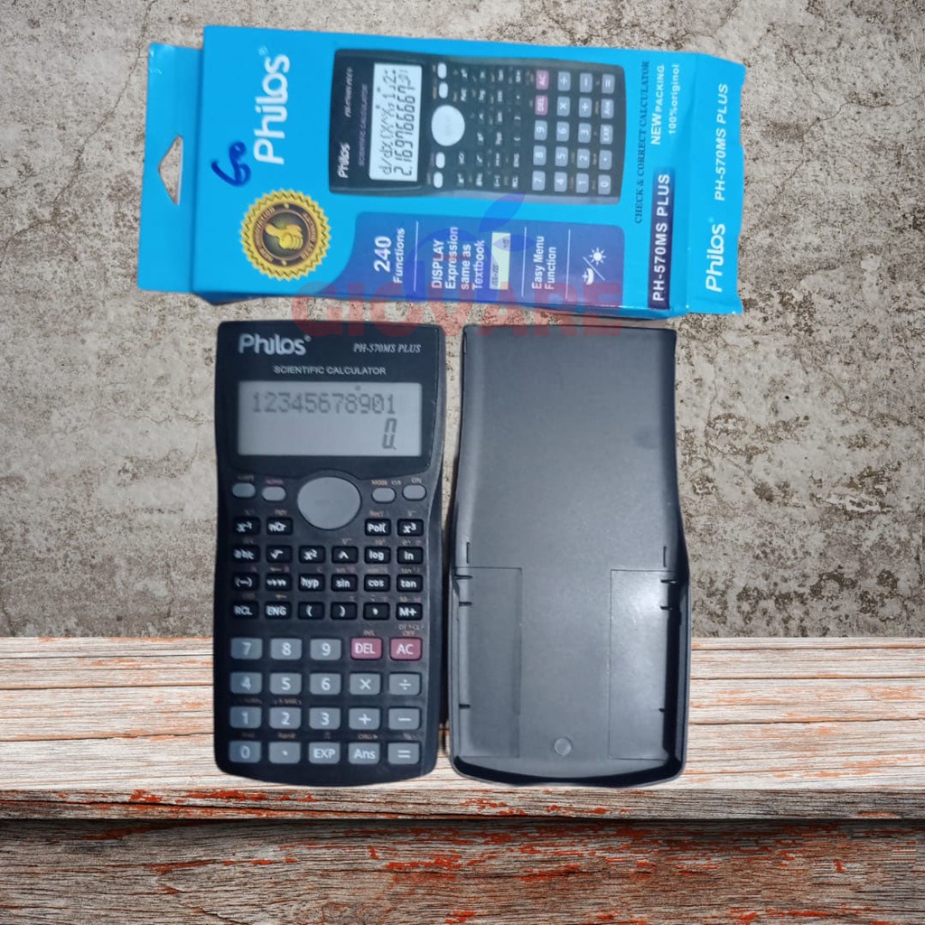 

KALKULATOR PHILOS PH-570MS PLUS ORIGINAL | KALKULATOR SIN COS TAN | GIOVARE | KALKULATOR SCIENTIFIC
